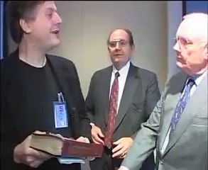 Bart Sibrel vs Moonfaker Neil Armstrong