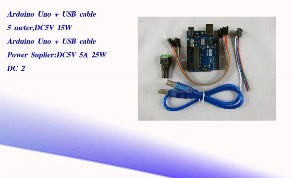 DIY Boblight 50 WS2801 rgb ambilight kit arduino