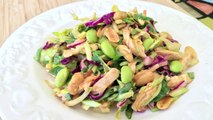 Spicy Peanut Dressing - Crunchy Thai Salad Recipe