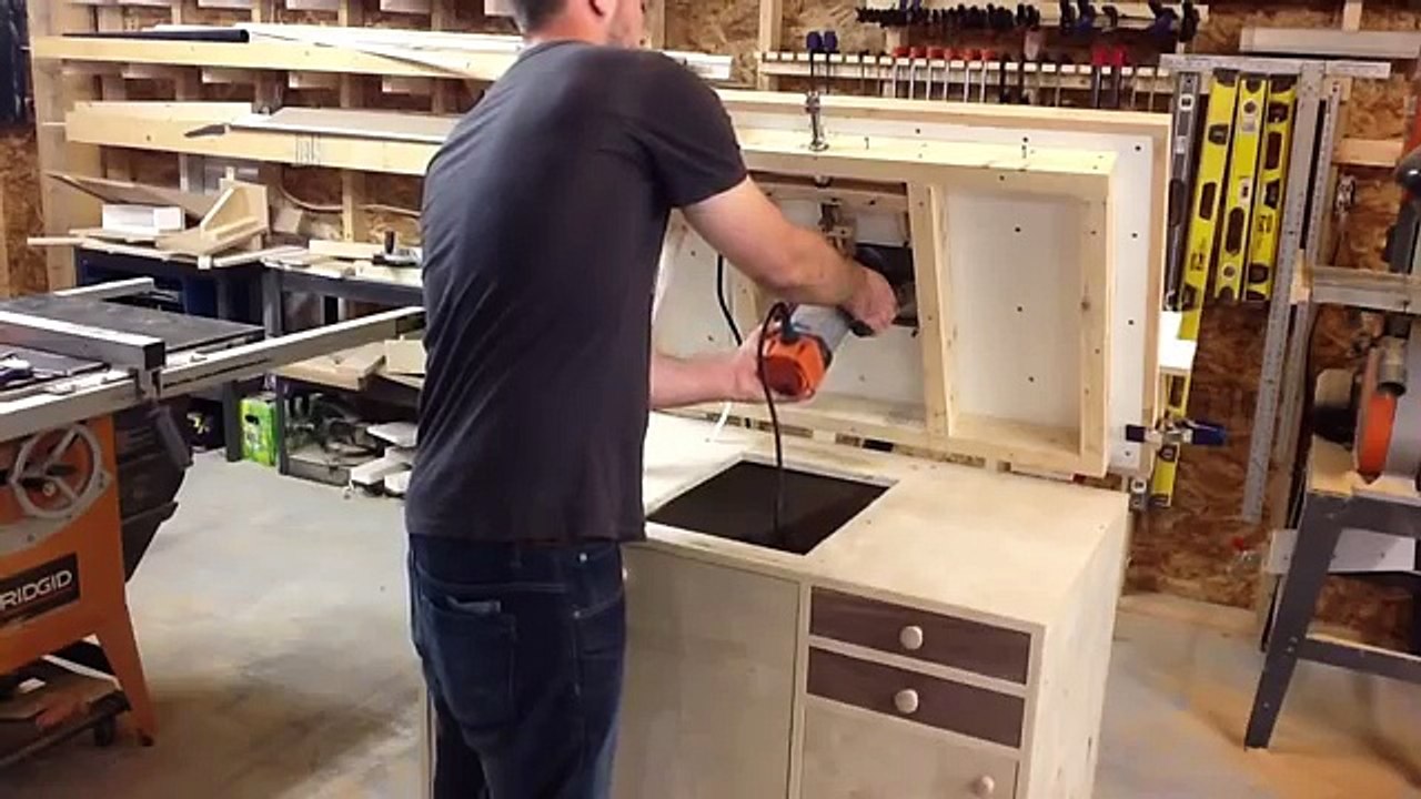 Shop Built -homemade- Router Table And Router lift