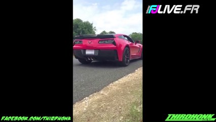 Il plante sa toute nouvelle C7 Corvette