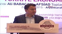 Afyonkarahisar 3 Başbakan Yardımcısı Babacan: Güven ve İstikrar Ortamını Bozmaya Çalışanlar Var