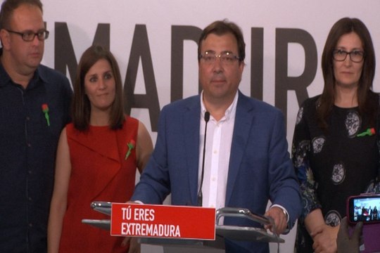 Vara, vencedor de las elecciones extremeñas