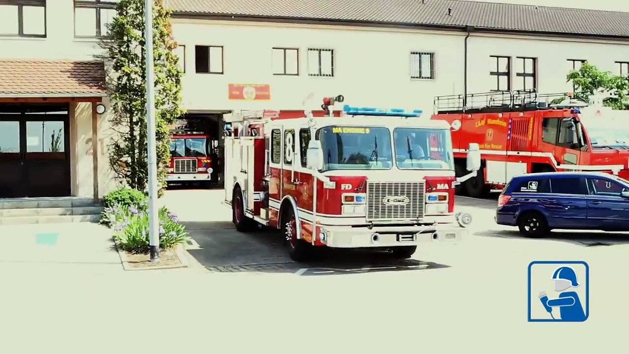 Amerika-Feuerwehr in Deutschland - Der Dräger Feuerwehr-Reporter bei der U.S. ARMY in Mannheim