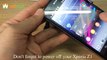 How to Open Sony Xperia Z1 Back Cover and Replace it