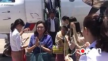 Grand Opening Happy Air  Nakornratchasima to Chiang Mai arrived at Chiang Mai International Airport
