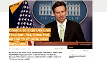 Obama Signs 'Ukraine Freedom Act' Into Law!