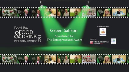 Bord Bia Food & Drink Industry Awards 2011 - Shortlisted Company Green Saffron