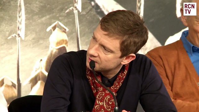 Martin Freeman Interview - The Hobbit Battle of the Five Armies Premiere