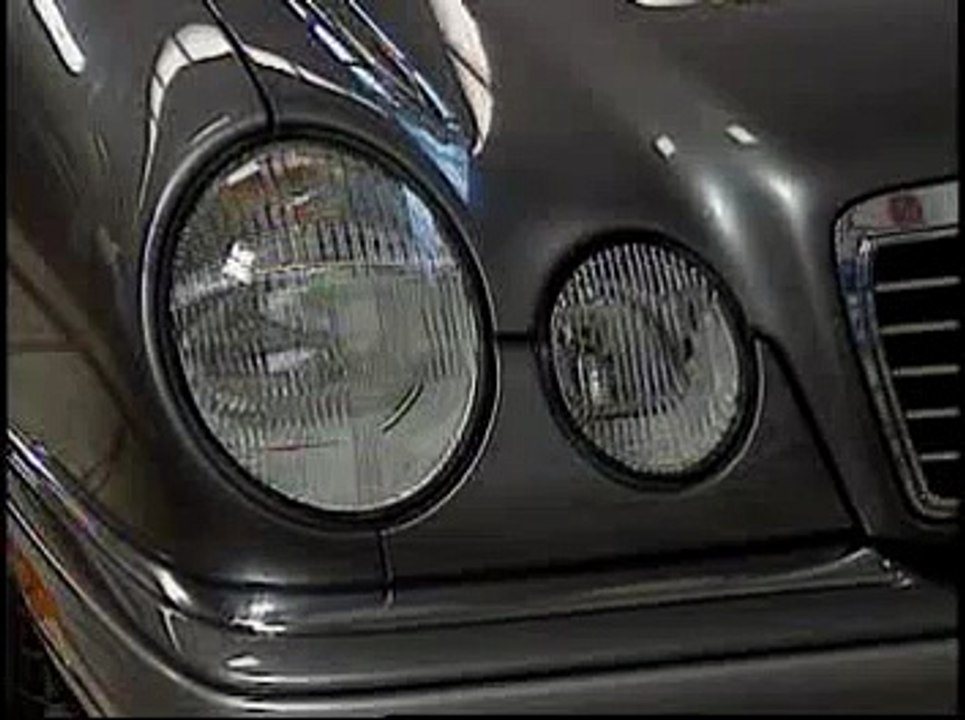 MB W210 headlight remove PRE-FACELIFT