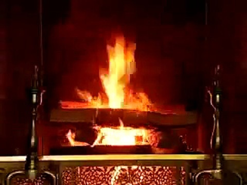 fireplace video