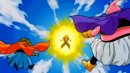 DBZ - Goku Turns SSJ3 For the First Time! [1080p HD]