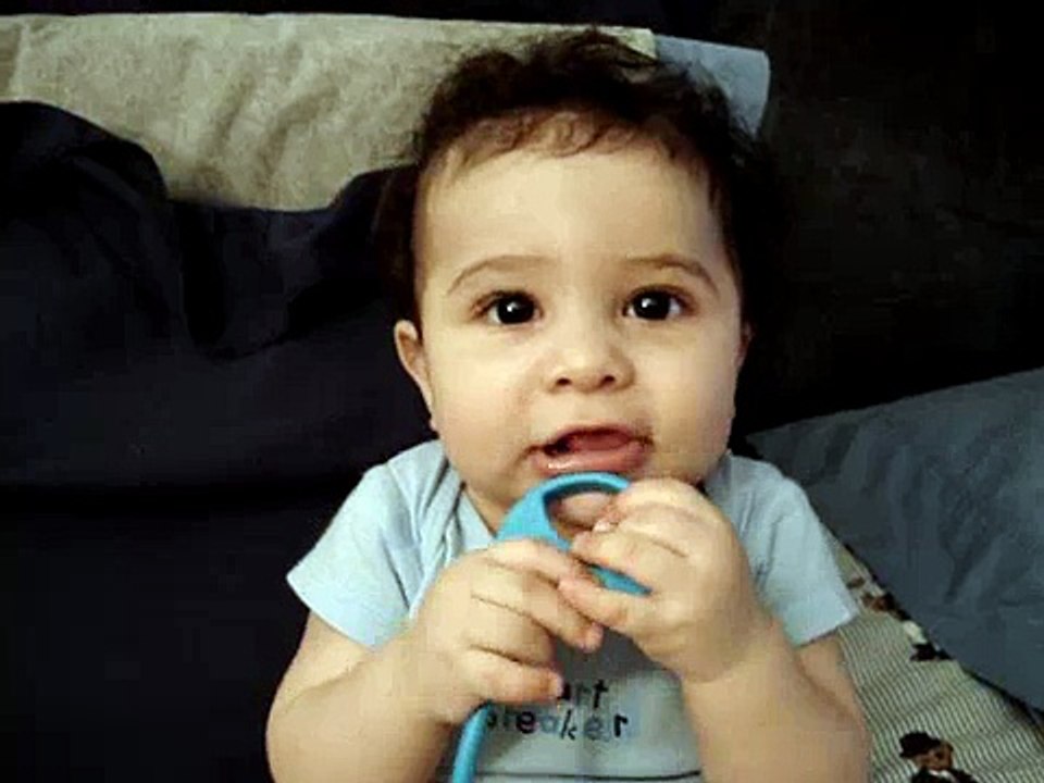 Baby saying Dada