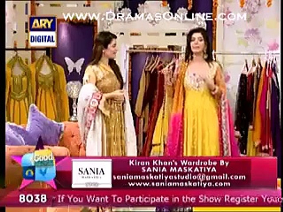 Kiran Khan Ne Nida Yasir k Unse Mange Huye Jhumko Ka Pol Live Morning Show Me Khol Dala