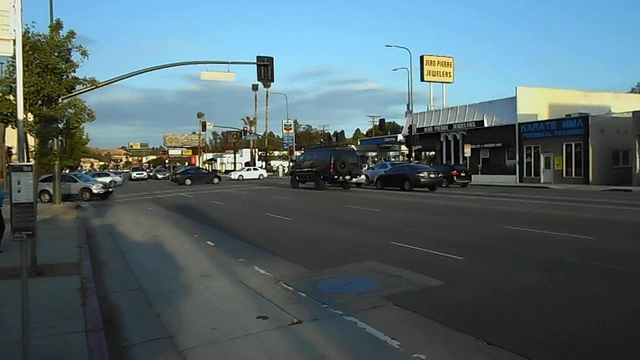 traffic in l.a.