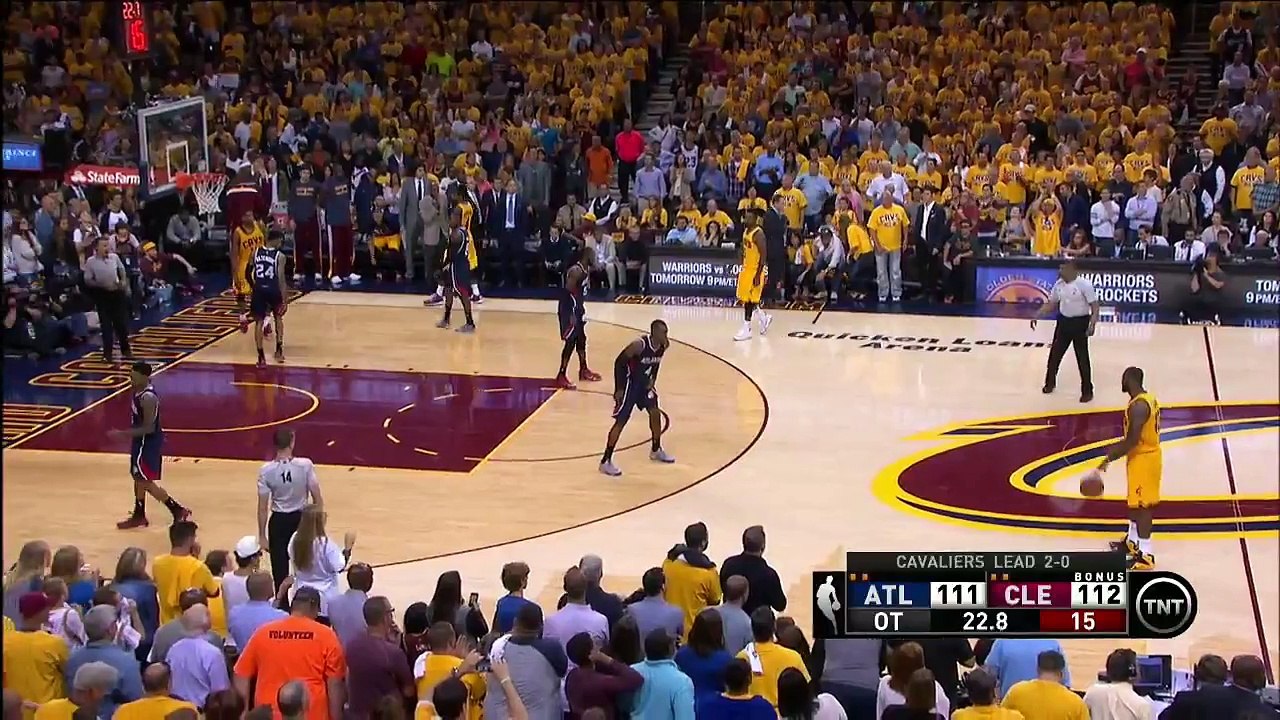LeBron James game winner