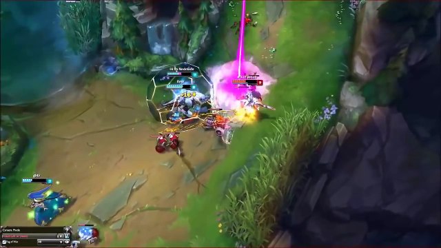 [League of Legends] Epic Katarina Escape + Quadra Kill