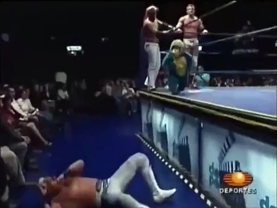 Mexican wrestling is very strange...