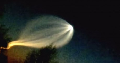 Russian Villagers Find Strange Crater and See Stranger UFO