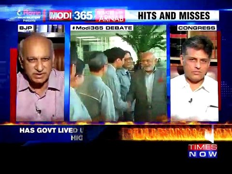 #Modi365 Debates with Arnab - Hits & misses