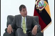 Presidente Correa ofrece entrevista a CNN - Agosto 2012