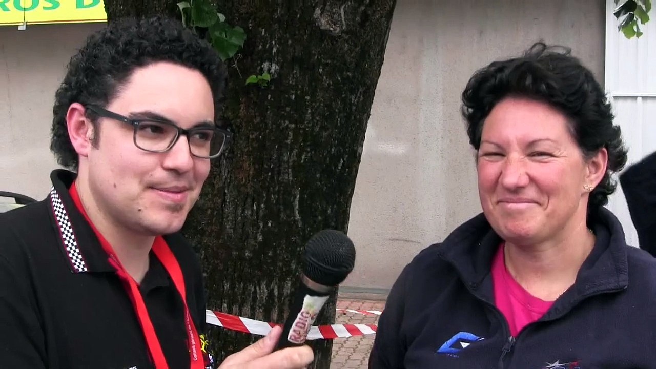 Interview de Cathy Moncassin (GSC Blagnac - Vélo Sport 31) sur la Ronde de l'Isard 2015