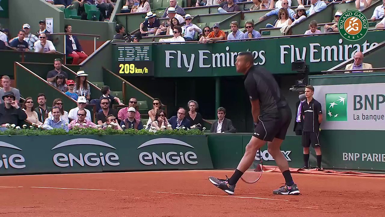 Jo-Wilfried Tsonga v. Christian Lindell 2015 French Open Men's