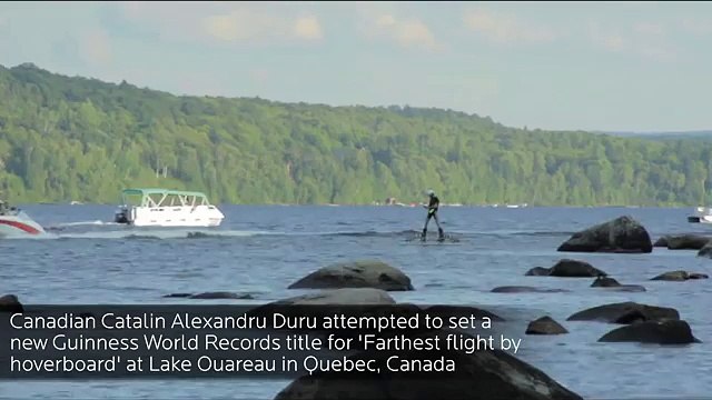 Farthest journey by hoverboard - Guinness World Records