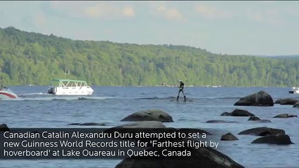 Farthest journey by hoverboard - Guinness World Records