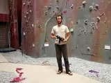 How to Rock Climb : How to Put on a Rock Climbing Harness
