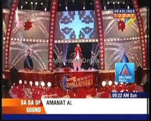 Amanat Ali's Interview on AAJ TAK Hindi News Channel After the SRGMP Grand Finale.