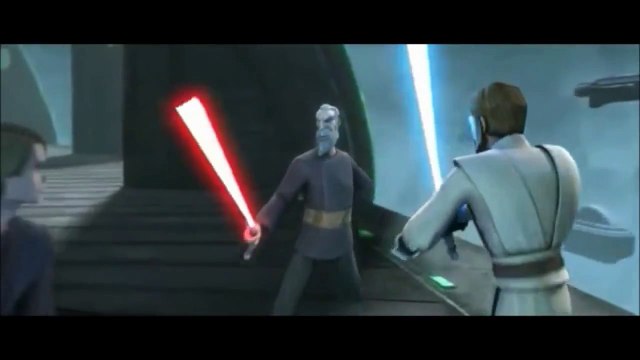 Anakin and Obi Wan vs. Count Dooku HD