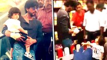Shahrukh-AbRam Day Out | SPOTTED At Mall