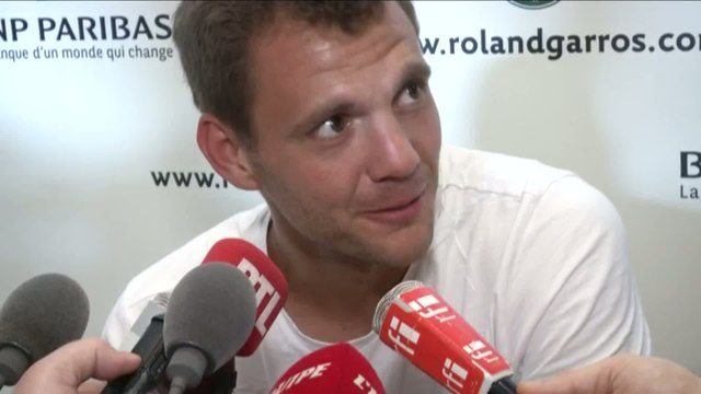 Tennis - Roland-Garros (H) : Paul-Henri Mathieu «Difficile de partir aussi vite»