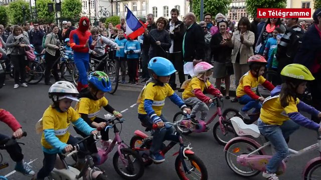 Morlaix. Petit Tour de France : 1.500 cyclistes en piste
