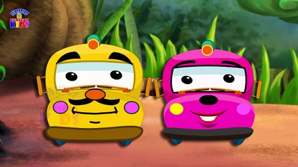 Happy birthday Funny Bus Videos Song MADE-BY Nursery Kids