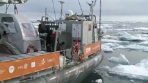 L'équipage de Tara au milieux des glaces de l'Arctique - 11 septembre 2013