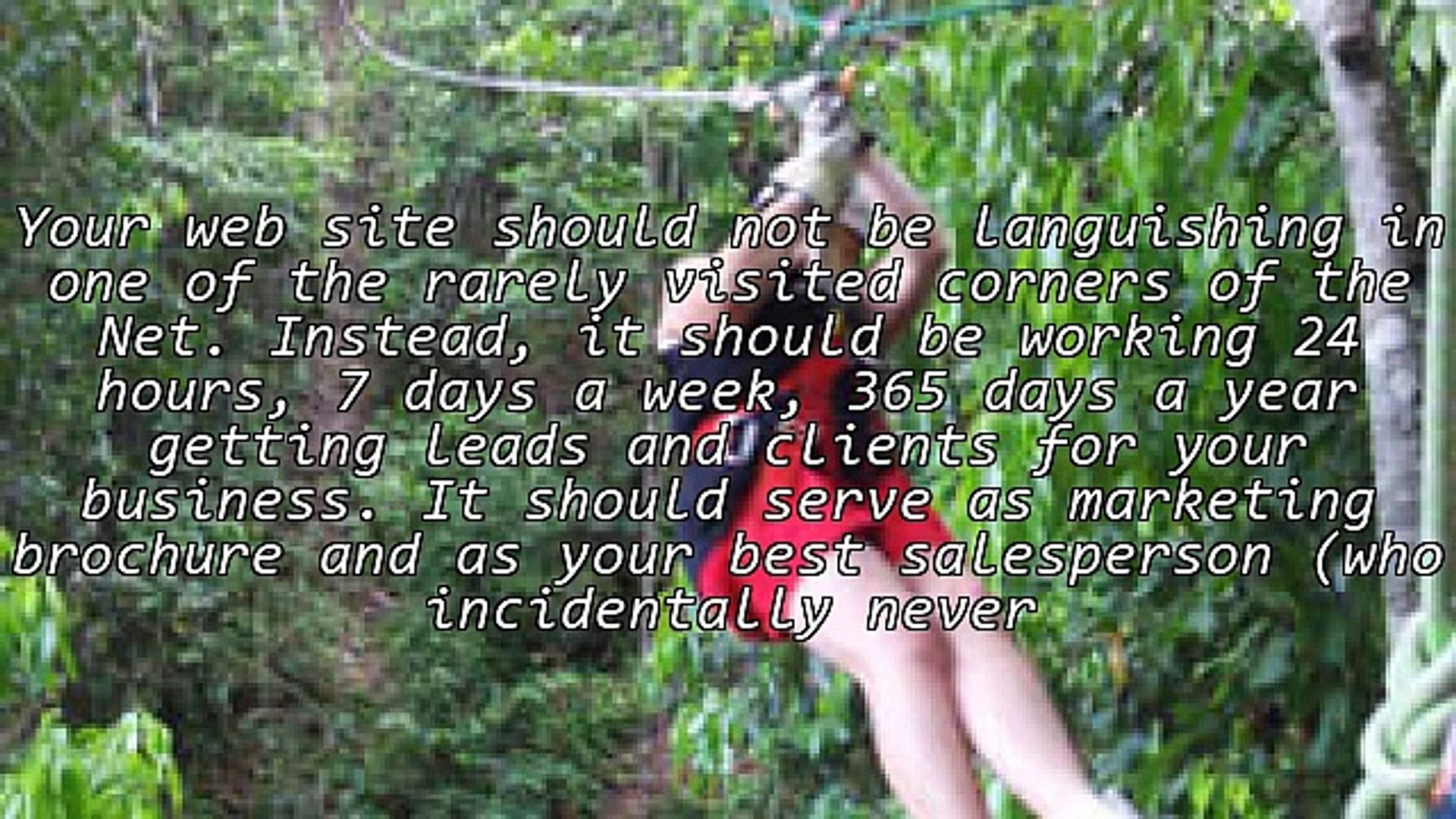 ⁣How to Use Your Web Site to Make Money