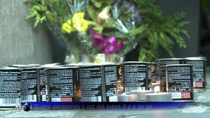 A Bruxelles, un an après, hommage aux victimes du musée juif