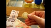 Monedas y billetes mexicanos