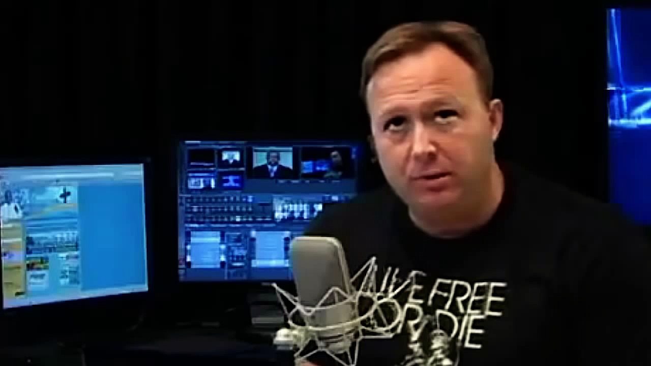 (ЯR) Demon Black Eyes "Alex Jones" Alien Cybernetic Implants (HD)