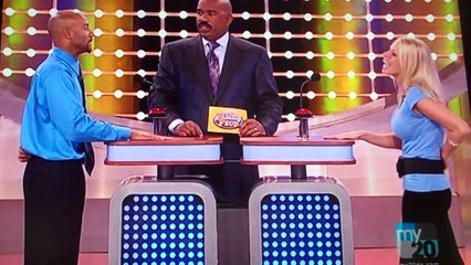 Family Feud Funny Moment - (Steve Harvey)