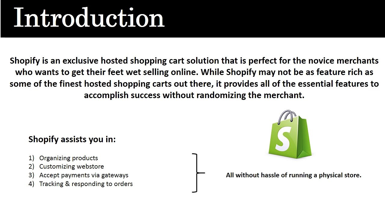 How to Setup Shopify Store