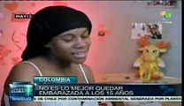 Embarazos entre adolescentes colombianas