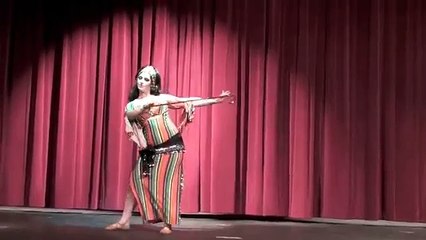 Sabrina Belly Dancer Saidi Cane Dance