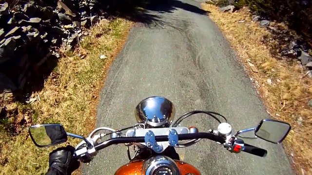 2003 Kawasaki Vulcan 800 with debaffled exhaust.