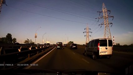 ДТП в Киеве 22.05.2015 Южный путепровод/Южный мост