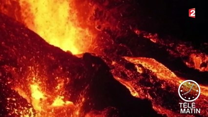 Le Piton de la Fournaise en éruption, un grand spectacle
