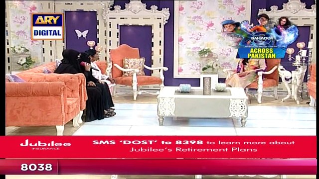 Good Morning Pakistan With Nida Yasir on ARY Digital Part 2 - 25th May 2015