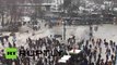Video: Ukraine police filmed beating rioters as violence escalates in Kiev